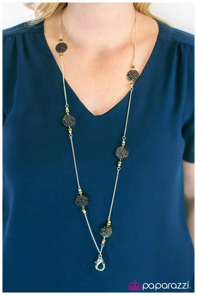 Collar Paparazzi ~ El Impresionista - Negro