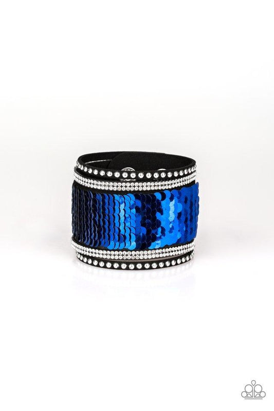 Paparazzi Bracelet ~ MERMAIDS Have More Fun - Blue