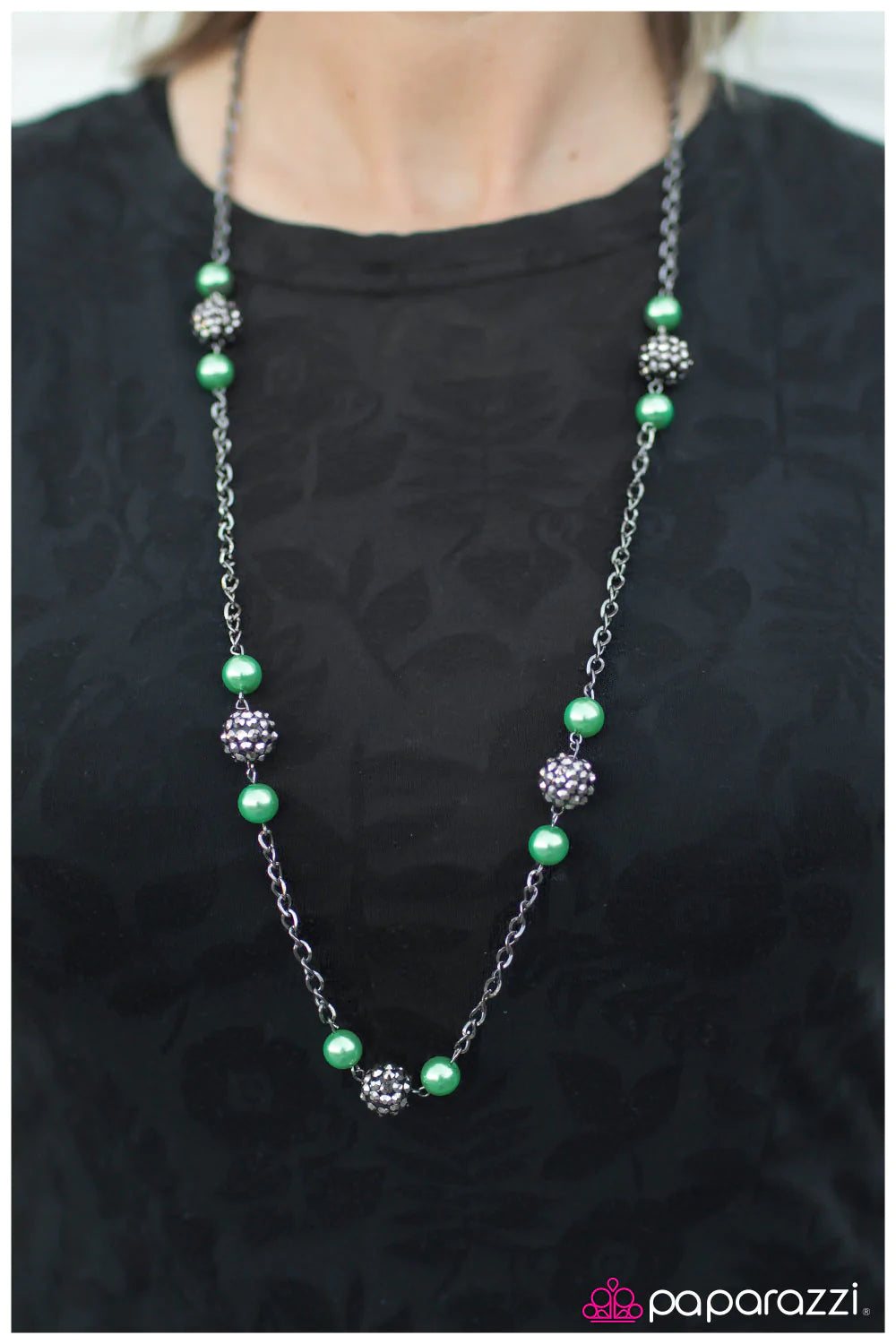 Collar Paparazzi ~ The Rocker - Verde