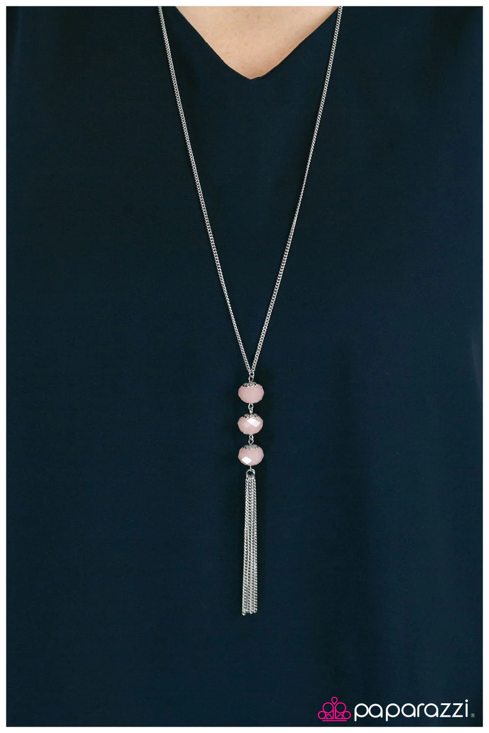 Collar Paparazzi ~ Donde hay humo, hay fuego - Rosa