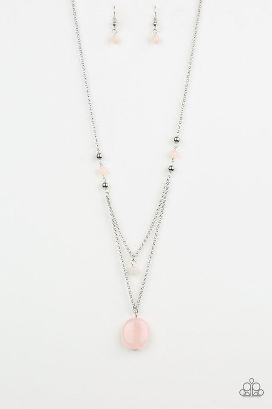 Paparazzi Necklace ~ Time To Hit The ROAM - Pink