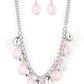 Paparazzi Necklace ~ No Tears Left To Cry - Pink