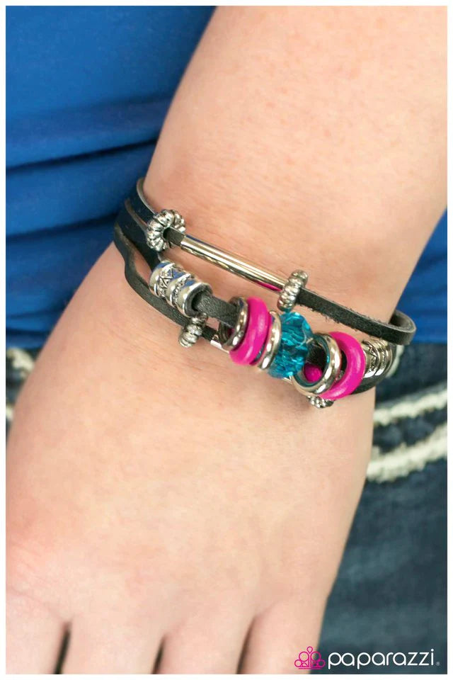Pulsera Paparazzi ~ Freethinker - Negra