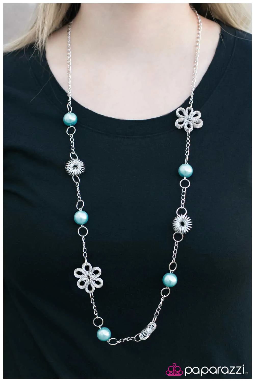 Collar Paparazzi ~ Namaste - Azul