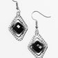 Paparazzi Earrings - See You In Court - Black