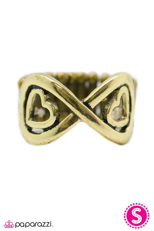 Paparazzi Ring ~ Heart and Soul - Brass