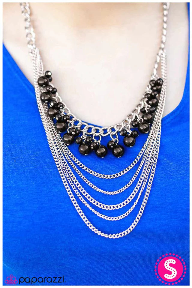 Paparazzi Necklace ~ Im Bringing Sexy Back - Black