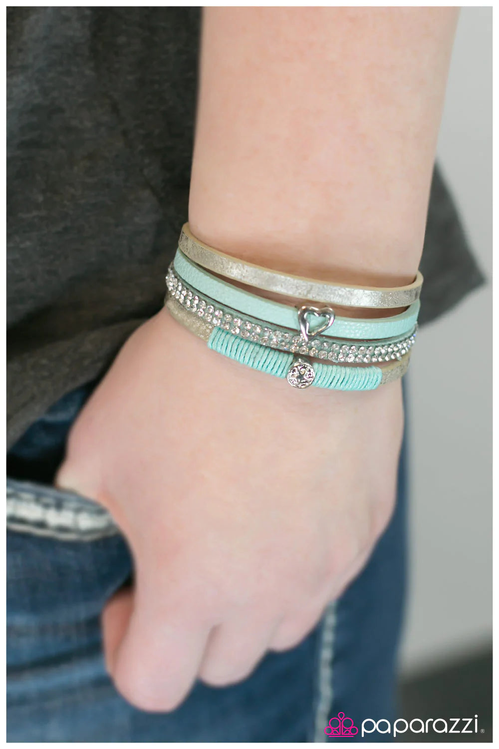 Pulsera Paparazzi ~ My Oh My - Azul