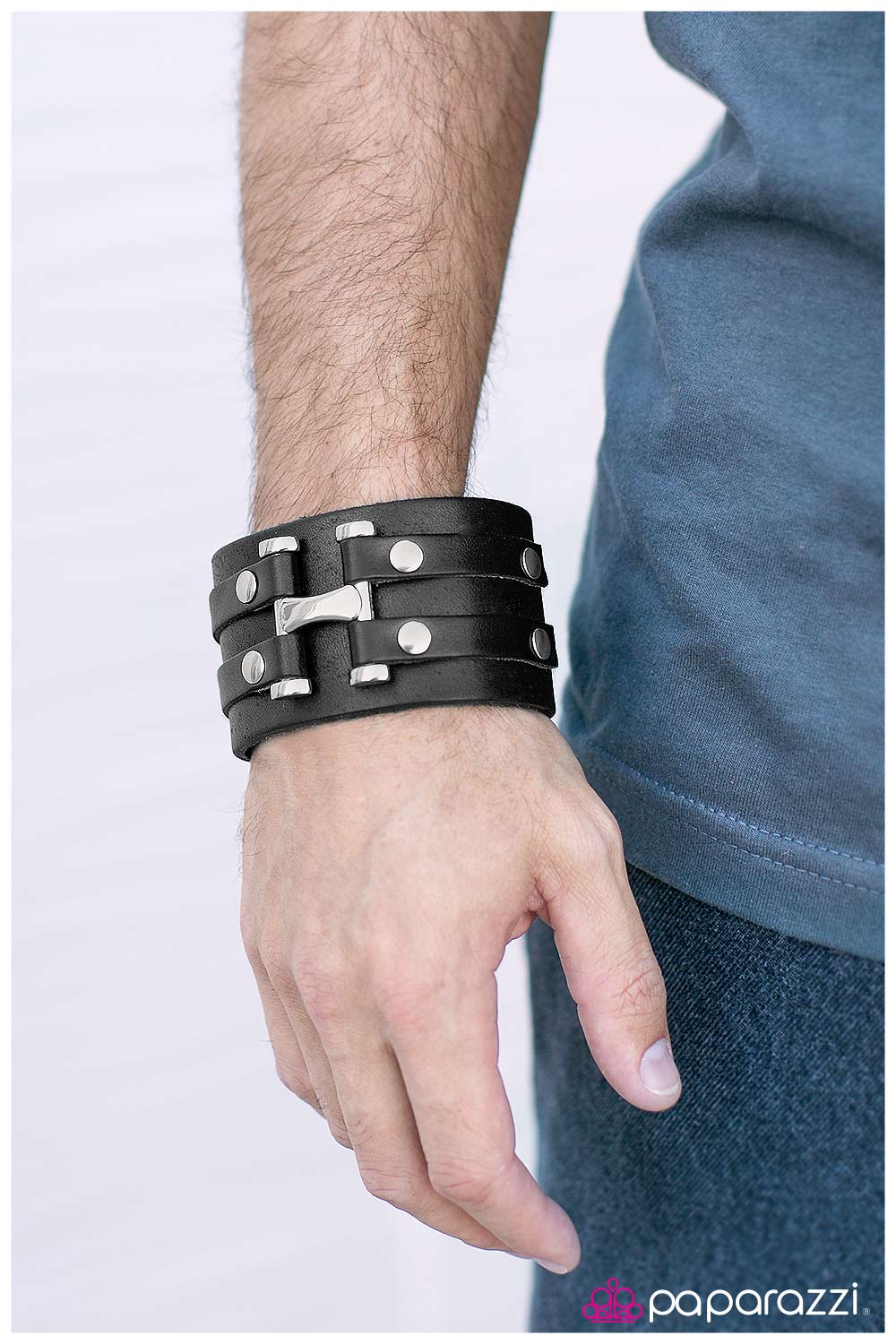 Paparazzi Bracelet ~ Hot Rod - Black