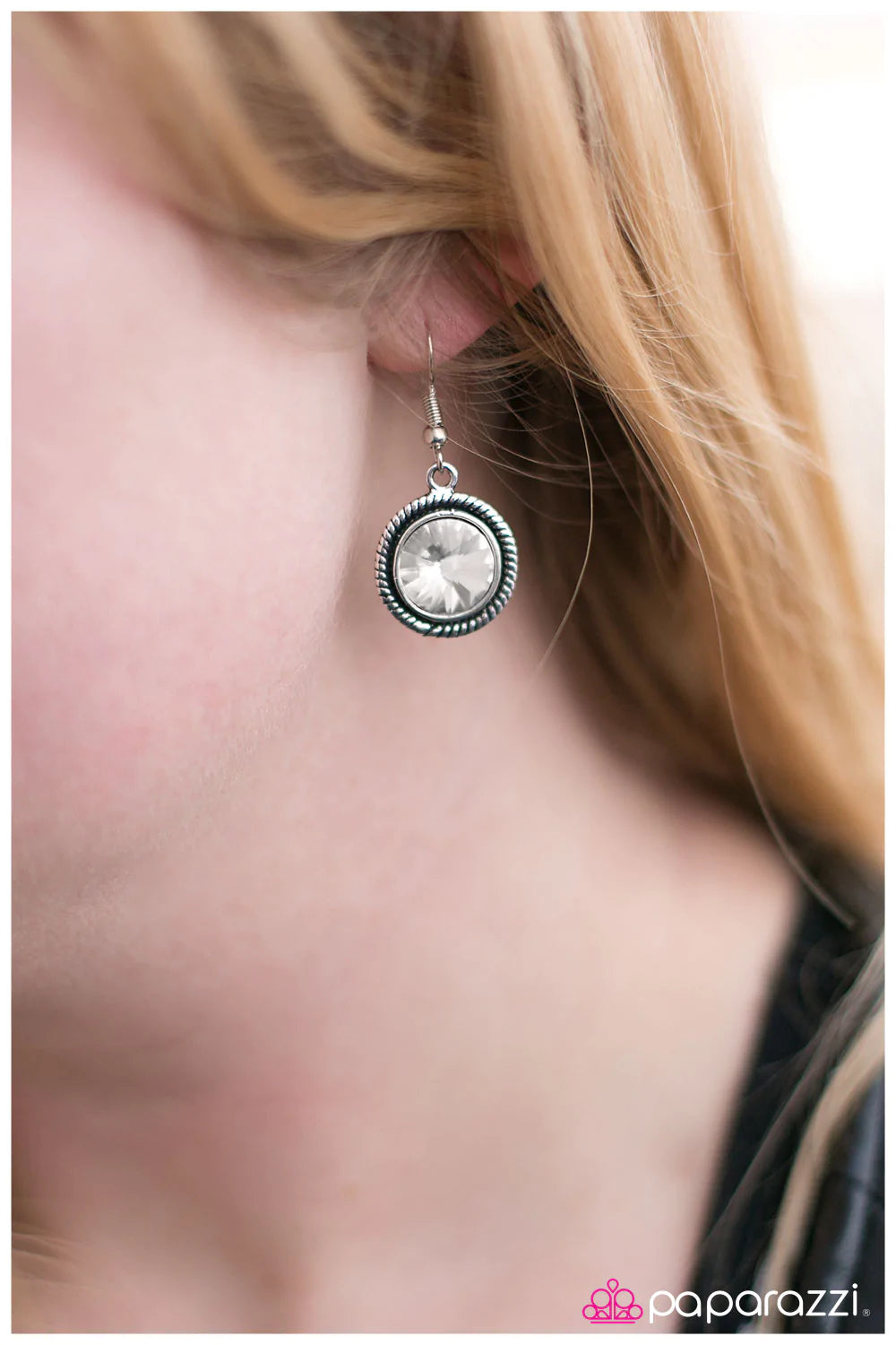 Pendiente Paparazzi ~ Save The Date - Blanco