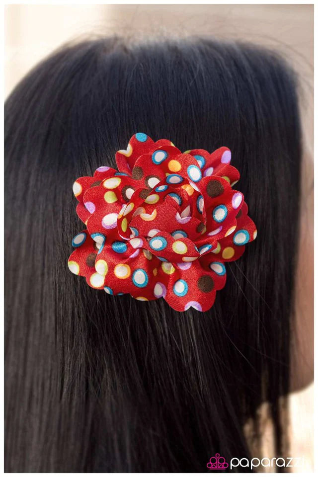 Paparazzi Hair Accessories ~ Party Time - Red