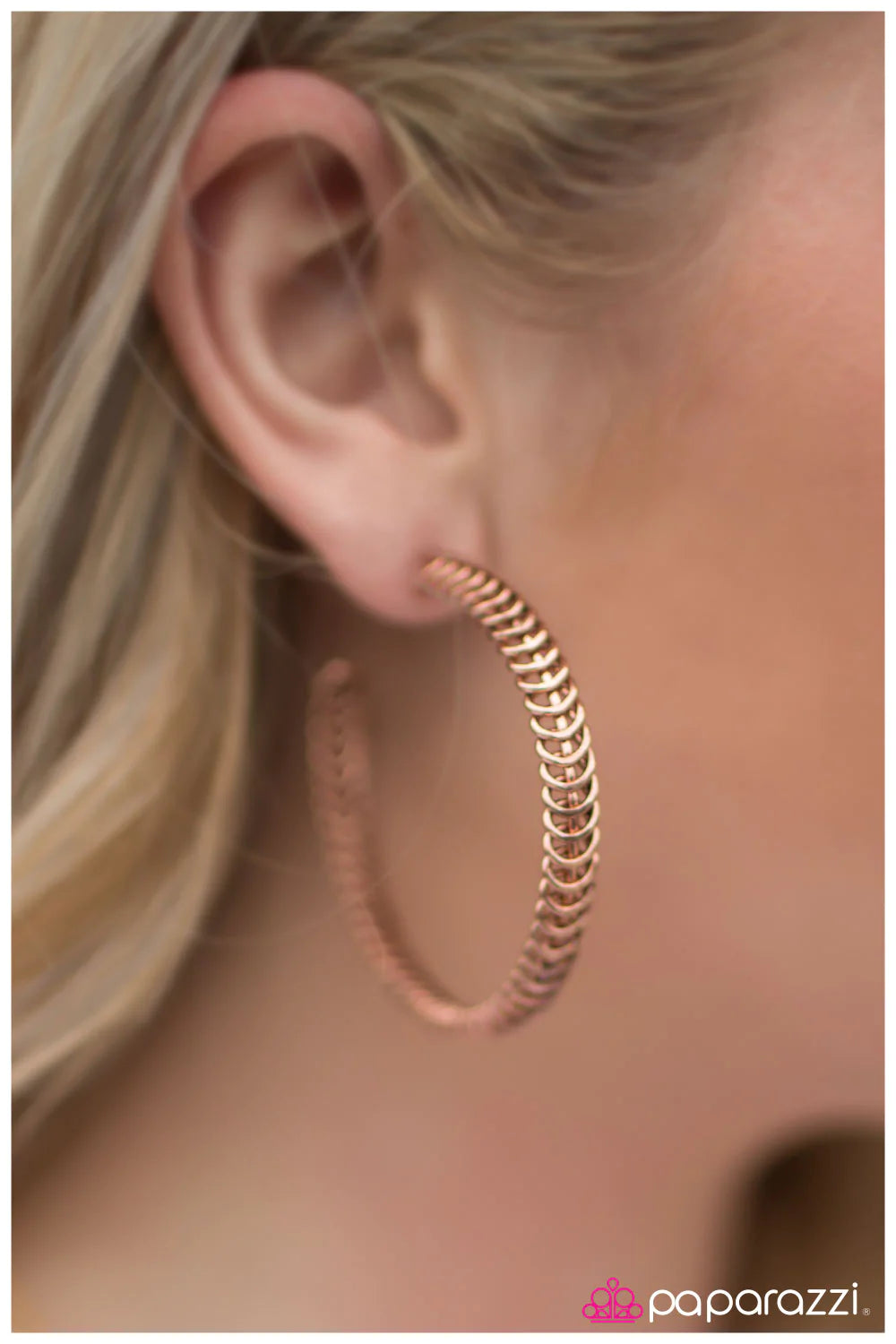 Paparazzi Earring ~ Wind It Up! - Copper