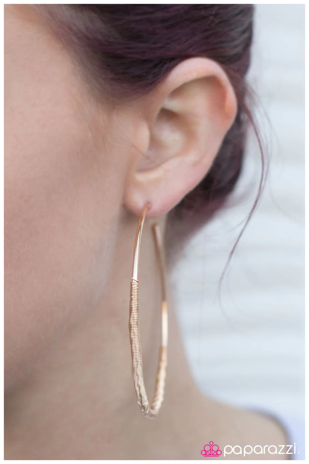 Paparazzi Earring ~ SHIMMER Takes All! - Gold