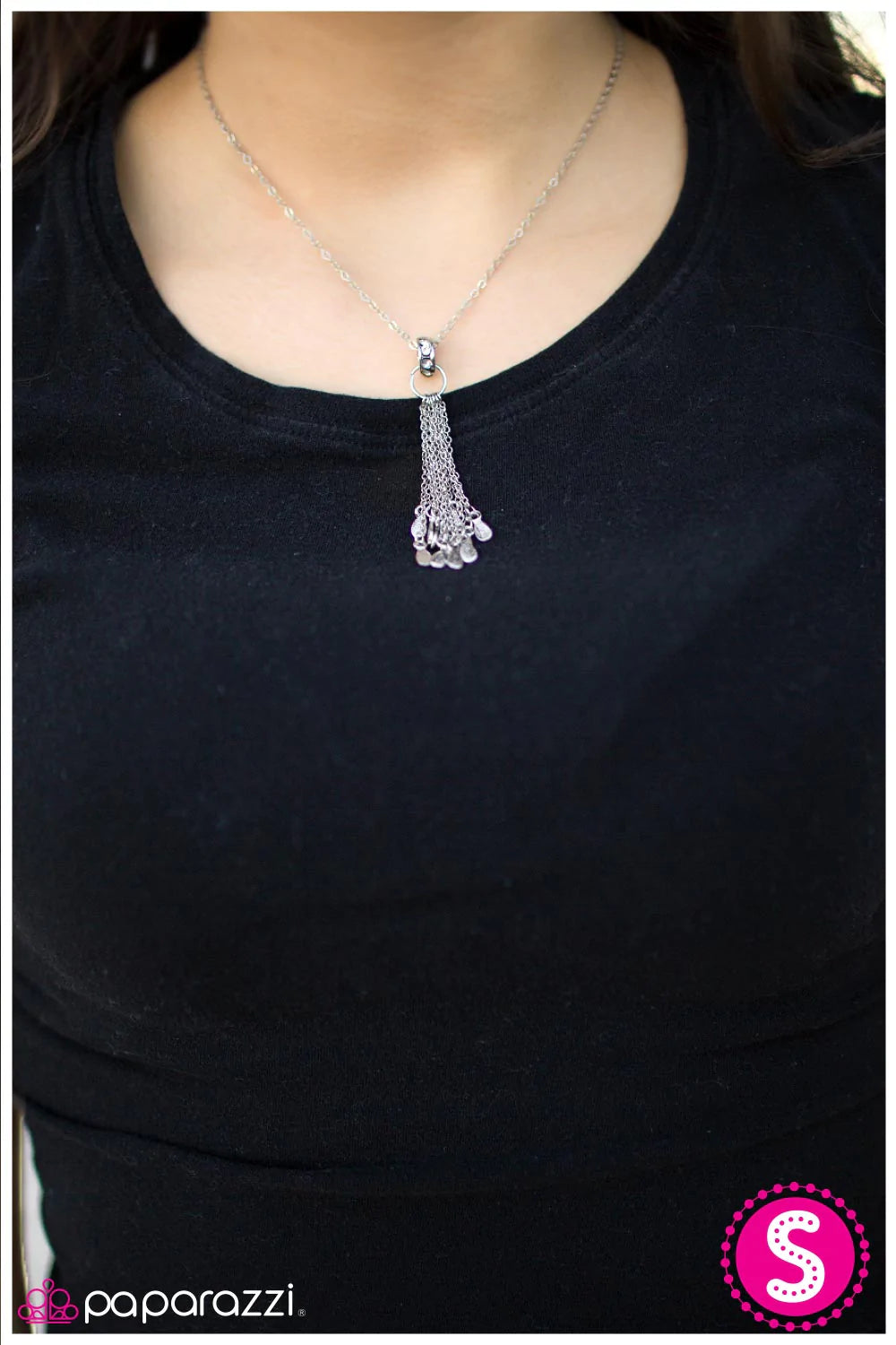 Paparazzi Necklace ~ Ill Cry If I Want To! - White