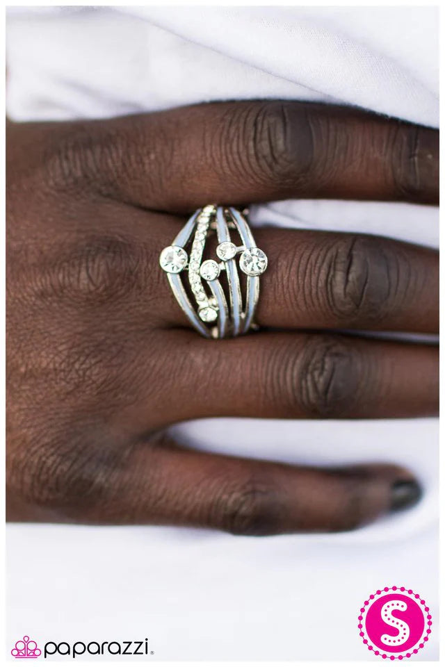 Anillo Paparazzi ~ Que el mundo lo sepa - Azul