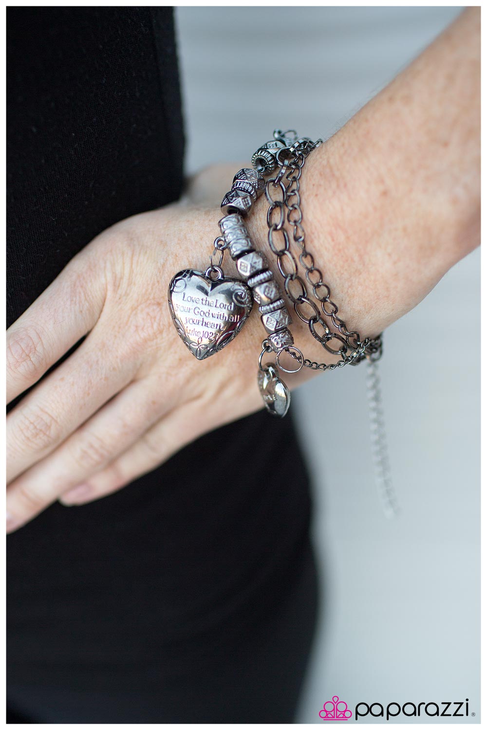 Paparazzi Bracelet ~ Say A Little Prayer For You - Black