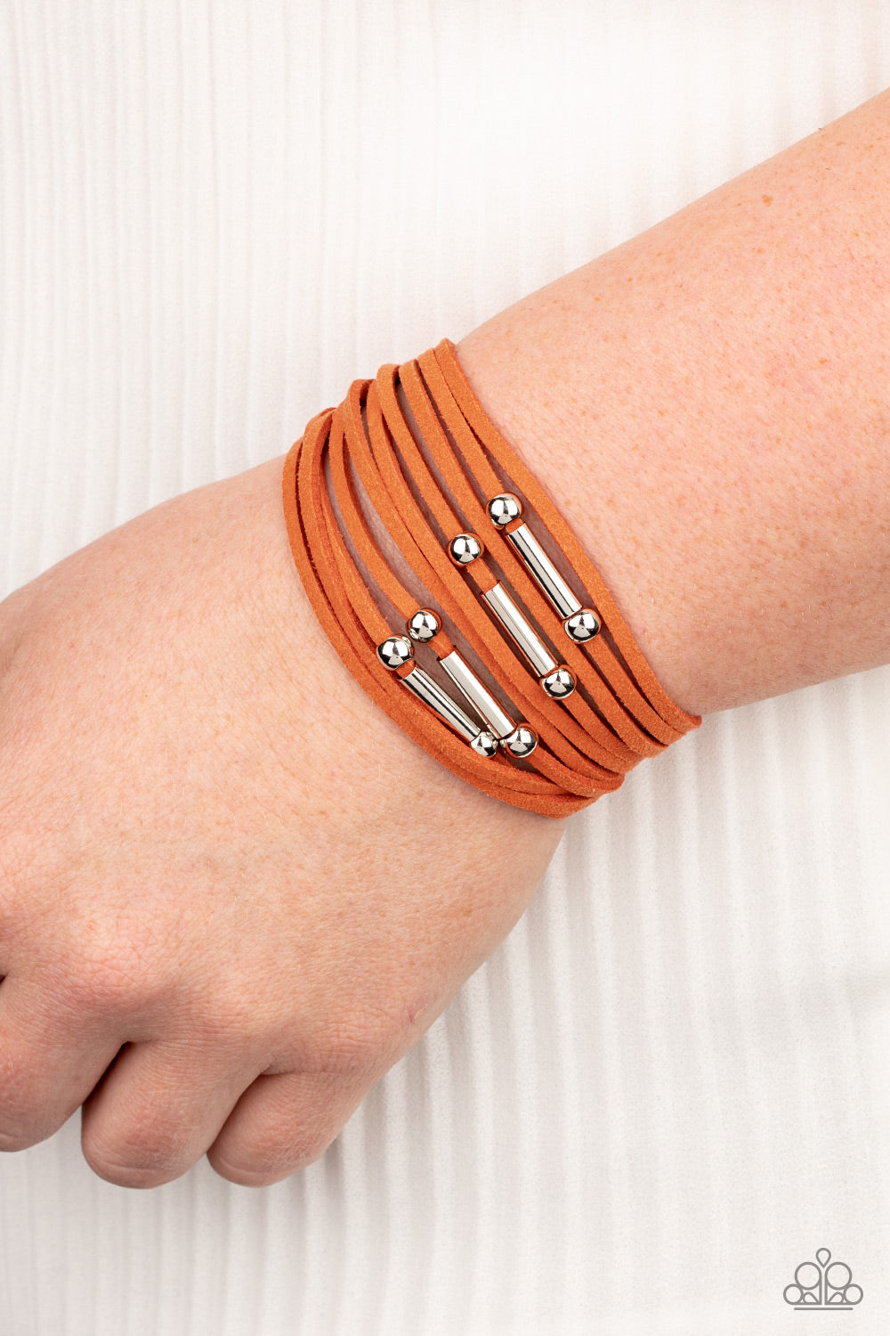 Paparazzi Bracelet ~ Back To BACKPACKER - Orange