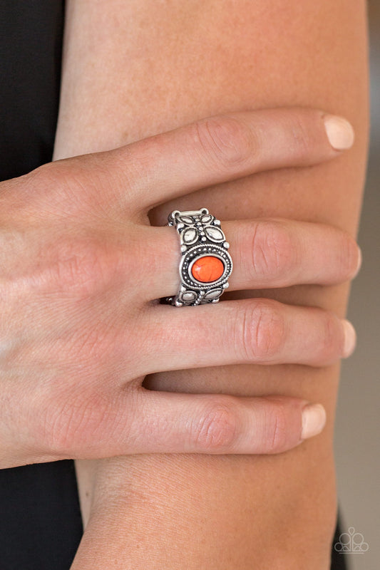 Paparazzi Ring ~ Butterfly Belle - Orange