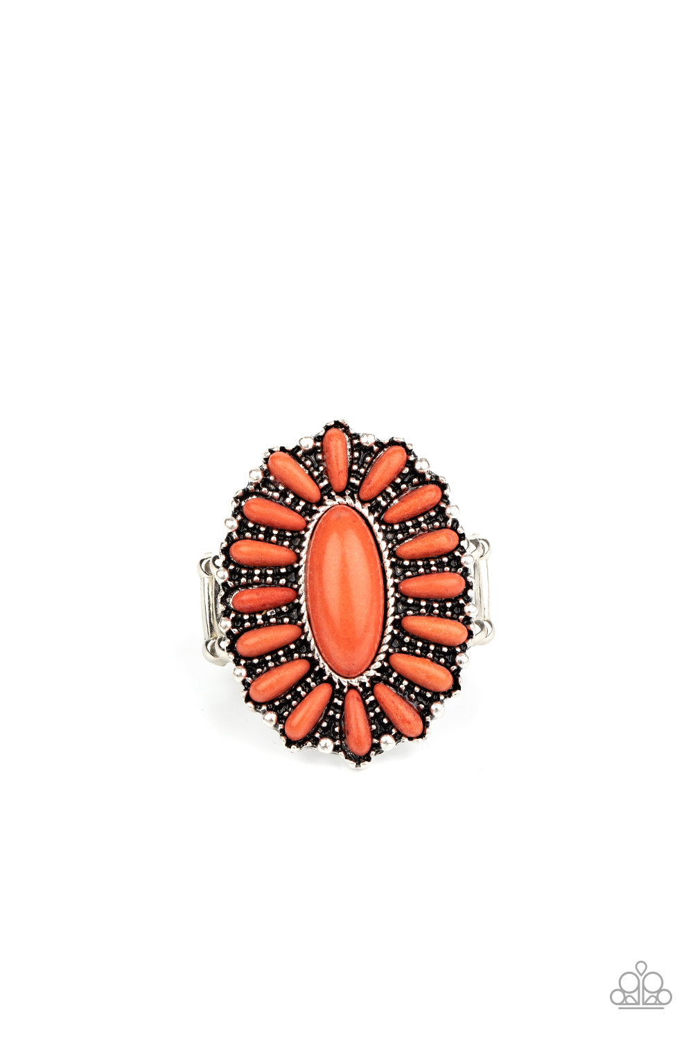 Paparazzi Ring ~ Cactus Cabana - Orange