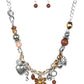 Paparazzi Necklace Blockbuster - Charmed, I'm Sure - Brown