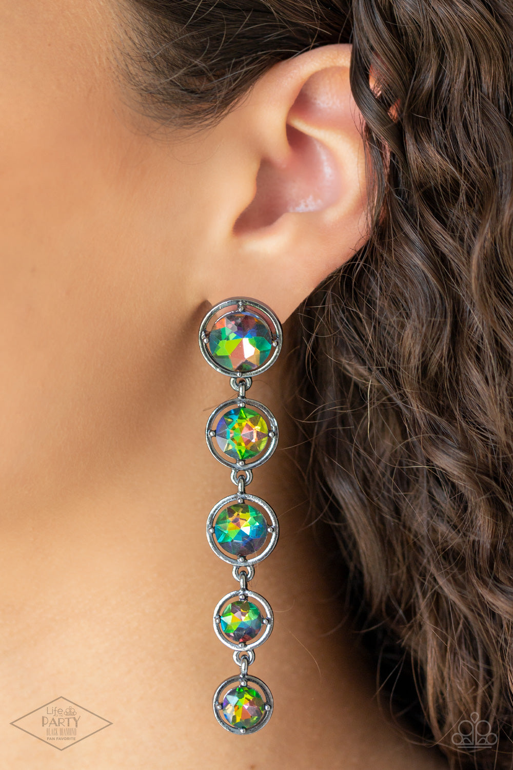 Paparazzi Earrings ~ Drippin In Starlight - Multi