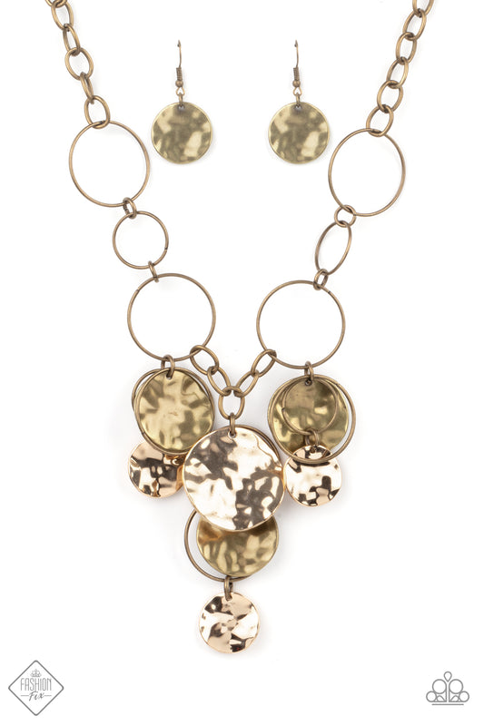 Paparazzi Necklace Fashion Fix Jan 2021 ~ Learn the HARDWARE Way - Brass