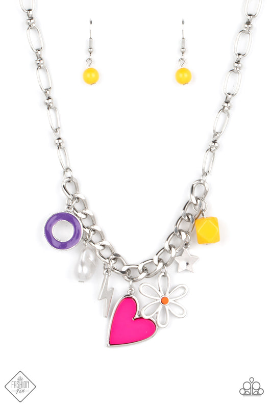 Collar Paparazzi ~ Vivir en CHARM-ony - Multi