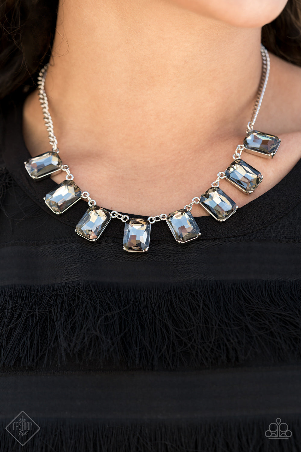 paparazzi put on your party dress silver A Finishing Touch Jewelry Paparazzi Put On Your Party Dress