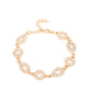 Paparazzi Bracelet Fashion Fix April 2021 ~ Royally Refined - Gold