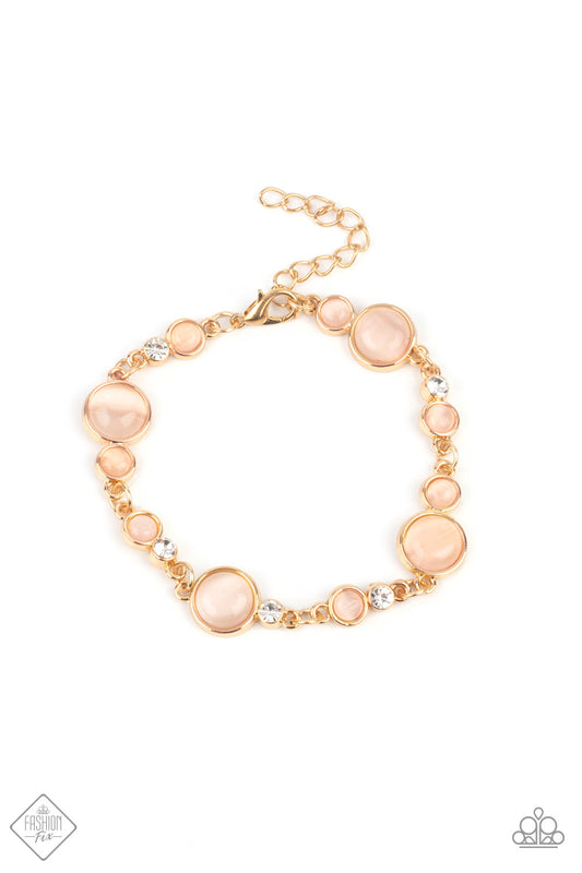 Paparazzi Bracelet Fashion Fix June 2021 ~ Storybook Beam - Gold