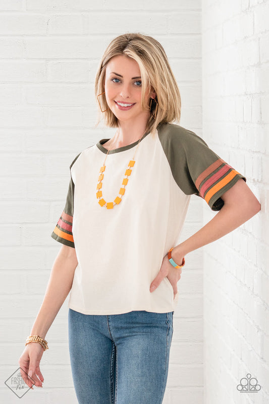 Paparazzi Fashion Fix Set ~ Avistamientos de atardeceres - Combinación completa de tendencias - Abril de 2021