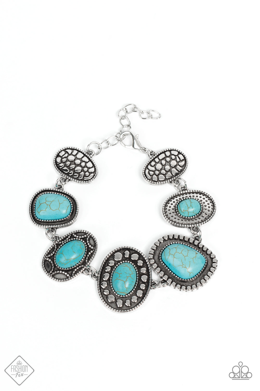 Paparazzi Bracelet ~ Taos Trendsetter - Blue