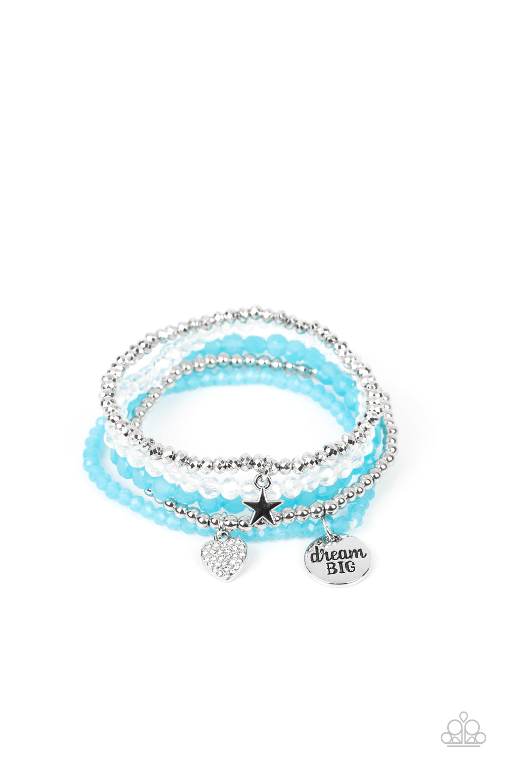 Pulsera Paparazzi ~ Teenage DREAMER - Azul
