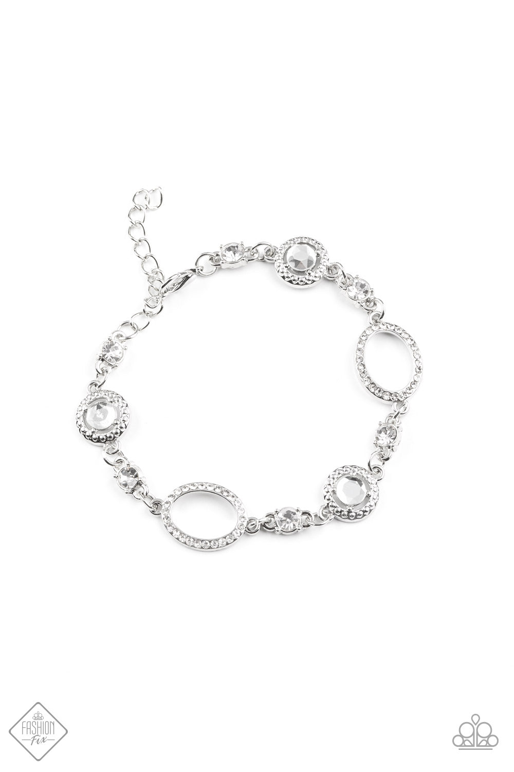 Paparazzi Bracelet ~ Wedding Day Demure - White