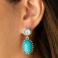 Paparazzi Earrings - Western Oasis - Blue