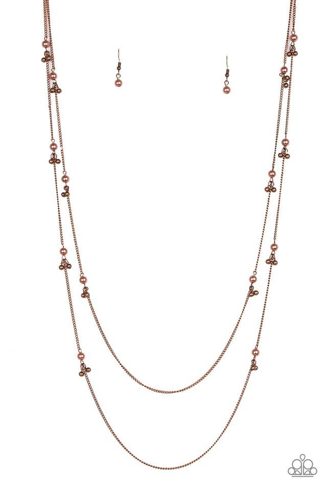 Paparazzi Necklace ~ Ultrawealthy - Copper