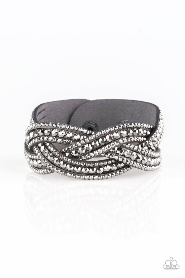 Pulsera Paparazzi ~ Dale brillo a tu look - Plata