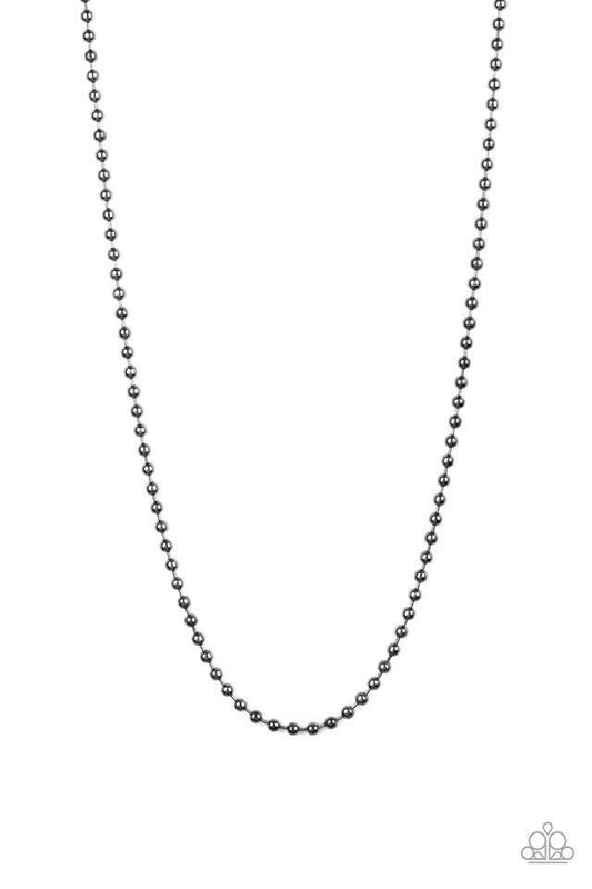 Paparazzi Necklace ~ Cadet Casual - Black