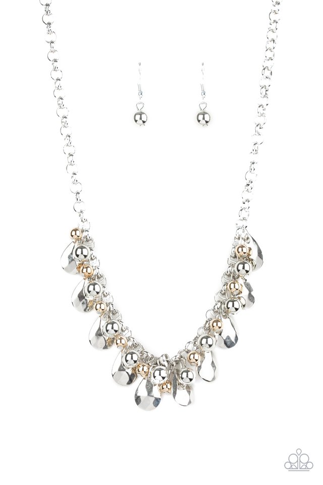 Paparazzi Necklace ~ Stage Stunner - Silver