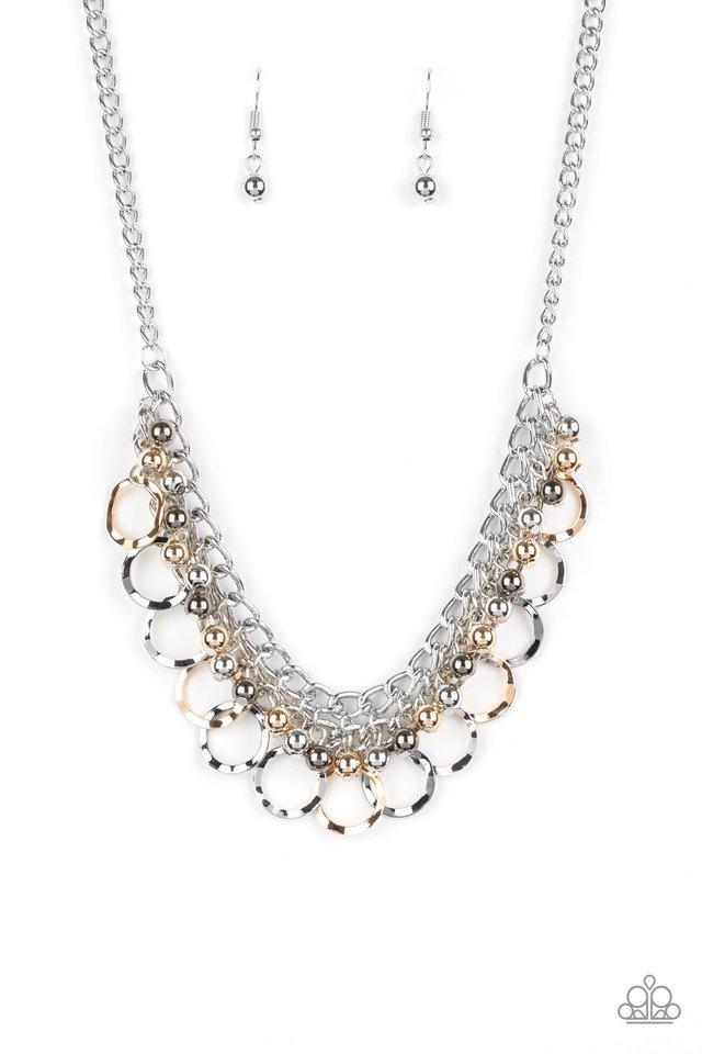 Paparazzi Necklace ~ Ring Leader Radiance - Multi