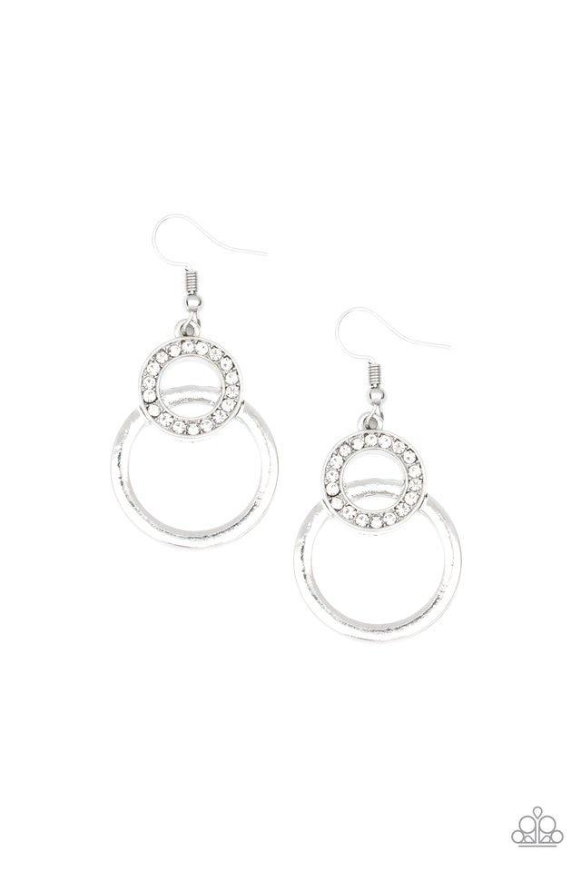Paparazzi Earring ~ Regal Refinery - White