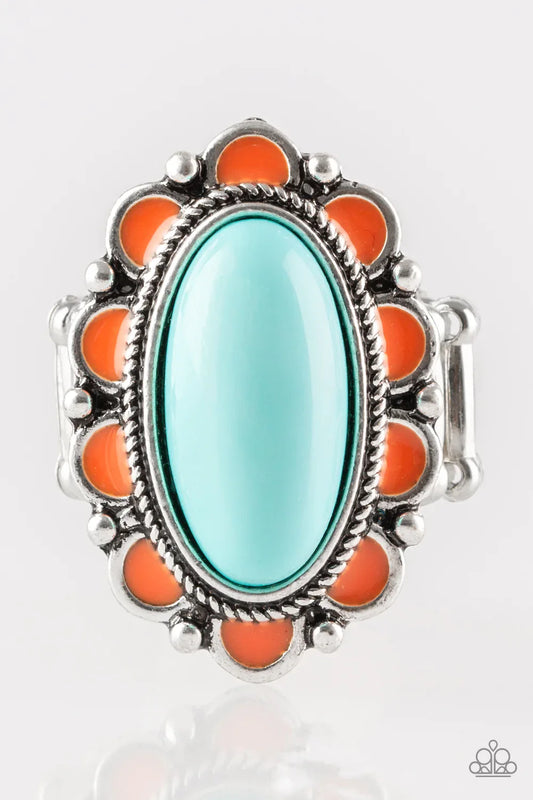 Featured image for Paparazzi Ring ~ Beach Bloom - Blue: A Case Study in Style