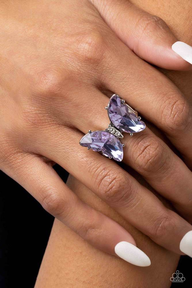 Paparazzi Ring ~ Lazy Afternoon - Purple