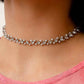 Paparazzi Necklace ~ Classy Couture - White