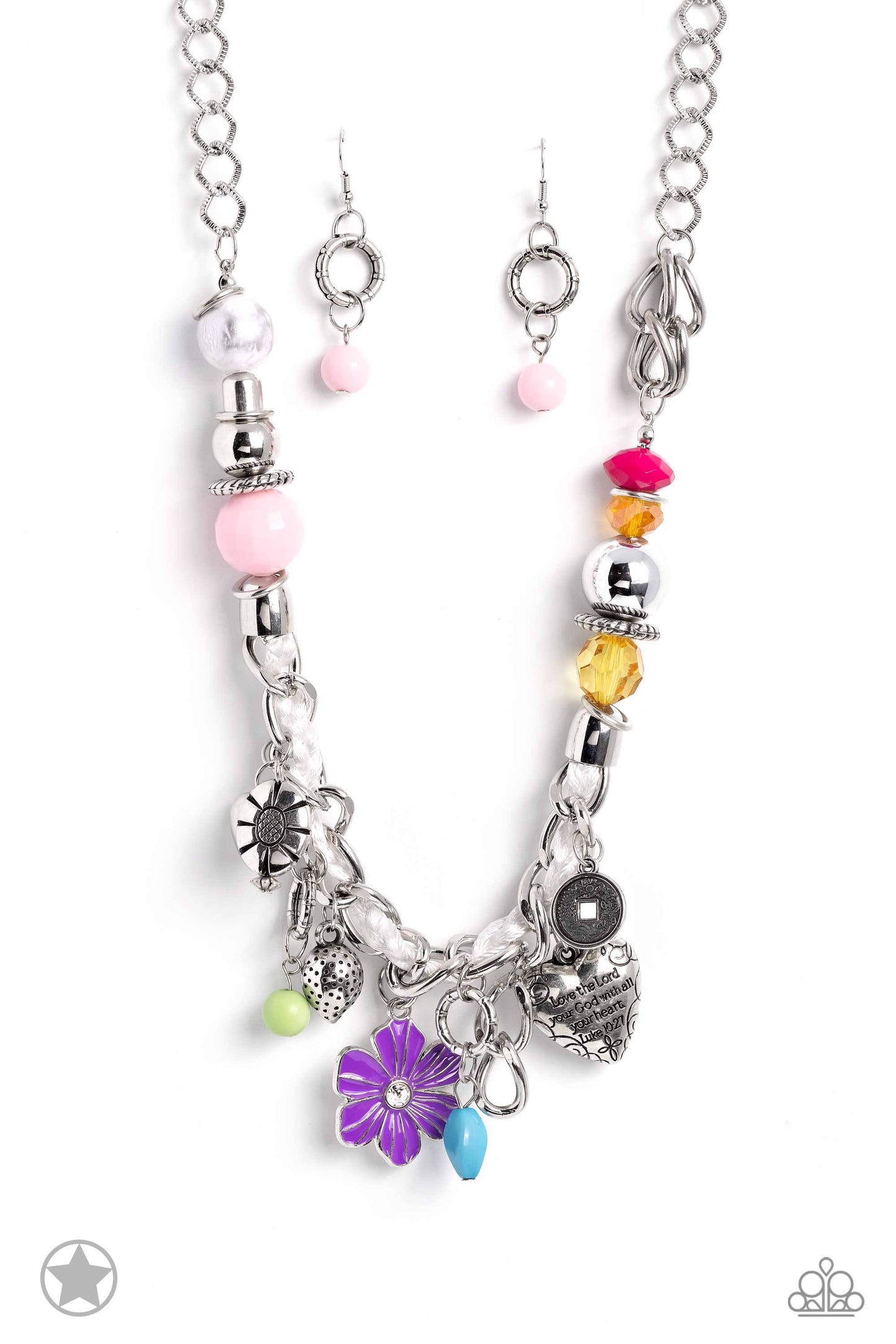 Paparazzi Necklace ~ Charmed, I Am Sure - Multi