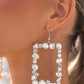 Paparazzi Earring ~ Wishful Wardrobe - White