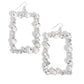 Paparazzi Earring ~ Wishful Wardrobe - White