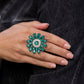 Paparazzi Ring ~ Steady Shimmer - Green