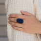 Paparazzi Ring ~ Exaggerated Elitist - Blue