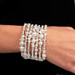 Paparazzi ZI Bracelet ~ Sentimental Value - White